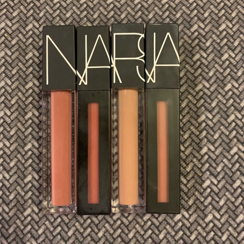 NARS LIP PIGMENT. 2 Mattes and 2 Glosses